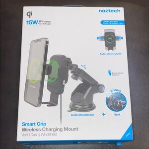 Naztech Smart Grip Wireless Charging Mount NWT